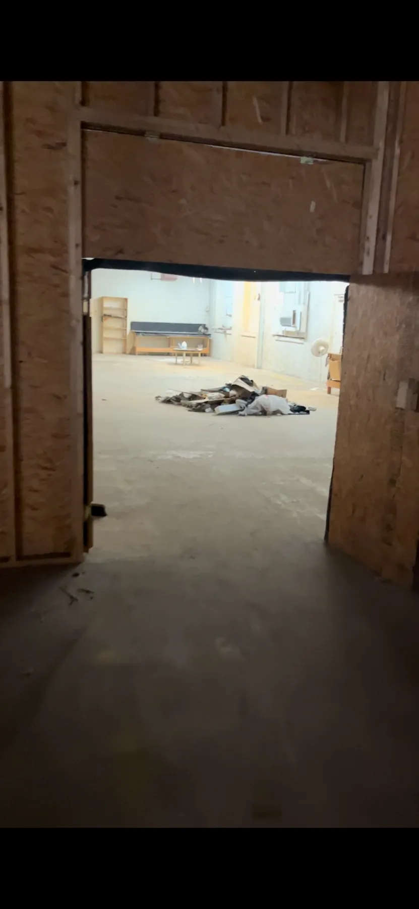 Commercial Factory Cleanout in Maiden, NC — CLEANOUT IN PROGRESS