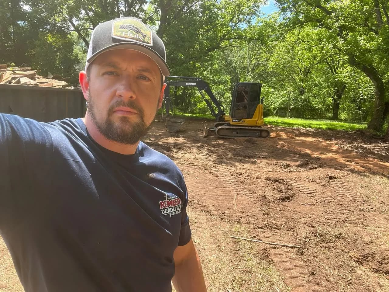 Outbuilding Demolition in Maiden, NC — AFTER — SITE CLEARED