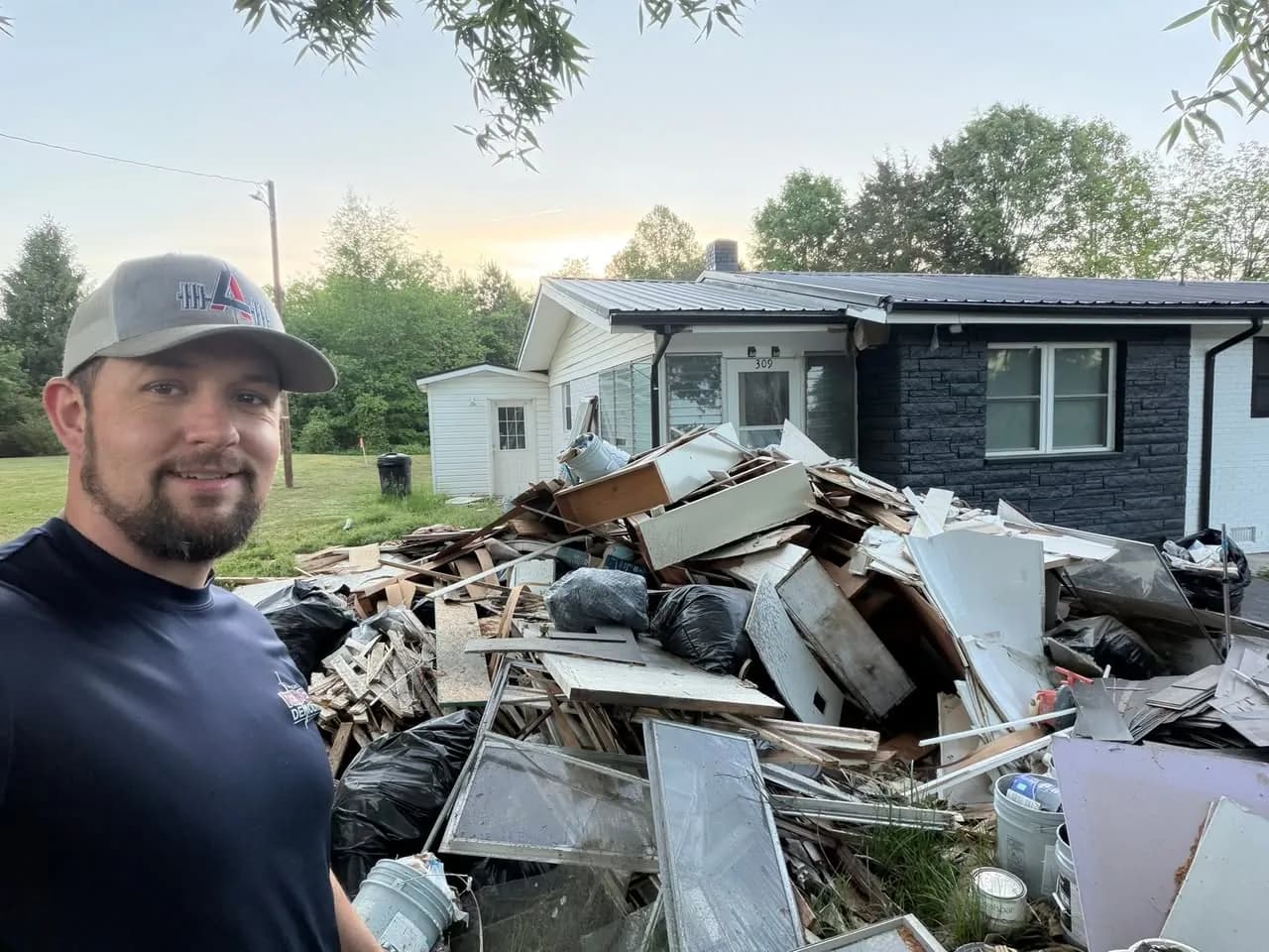 Residential Debris Removal — Maiden, NC