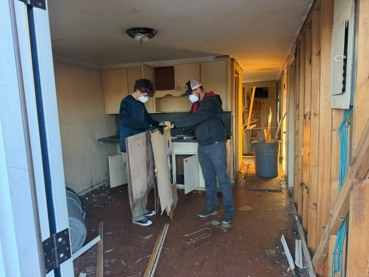 Interior Demolition in Newton, NC — INTERIOR DEMOLITION IN PROGRESS