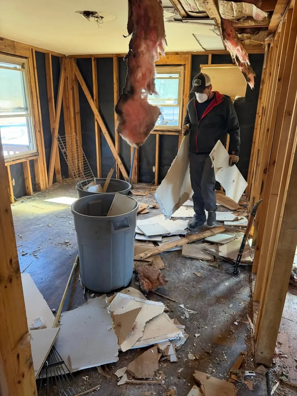 Interior Demolition in Newton, NC — MATERIAL REMOVAL