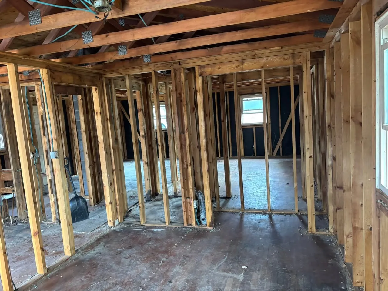 Interior Demolition in Newton, NC — INTERIOR DEMOLITION COMPLETE