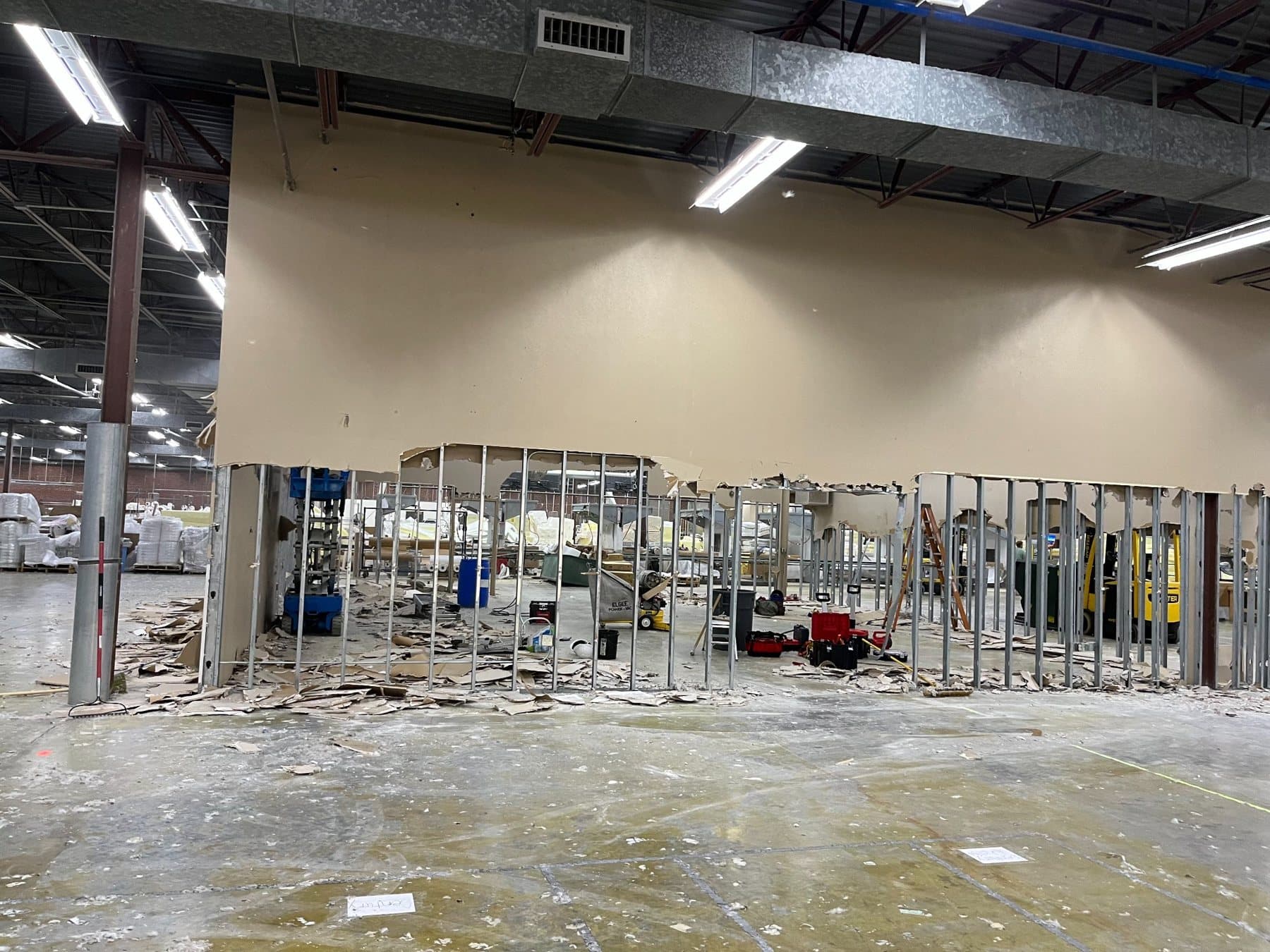Commercial Interior Demolition in Hickory, NC