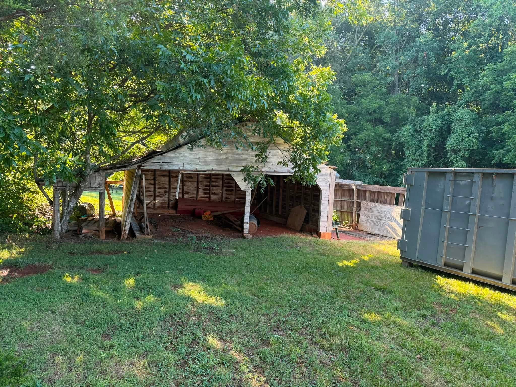 Outbuilding Demolition & Removal — Hickory, NC